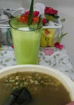 Bubur kacang hijau pisah santan