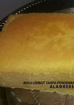 Bolu Lembut Tanpa Pengembang (Day28) #BikinRamadhanBerkesan