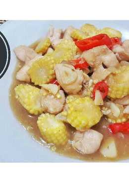 Ayam Ca Jagung Muda