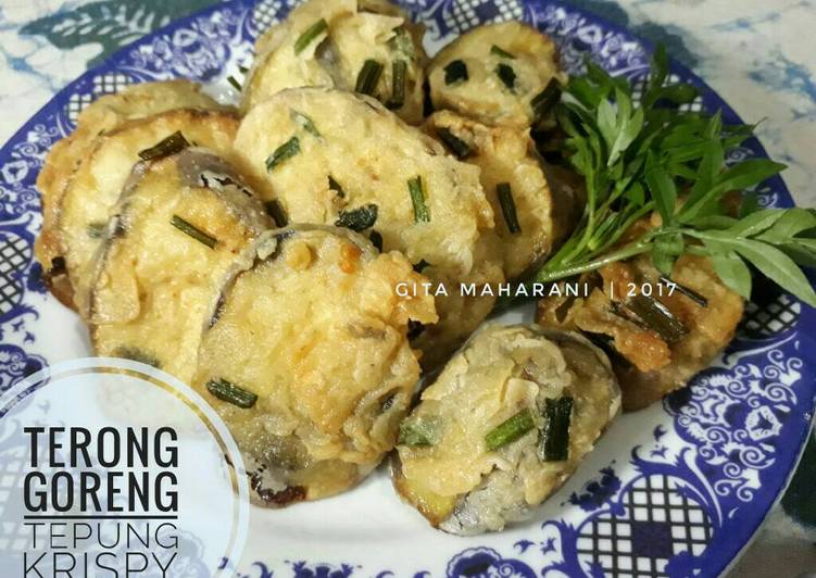 Resep Terong Goreng Tepung Crispy ?? Oleh Gita Maharani