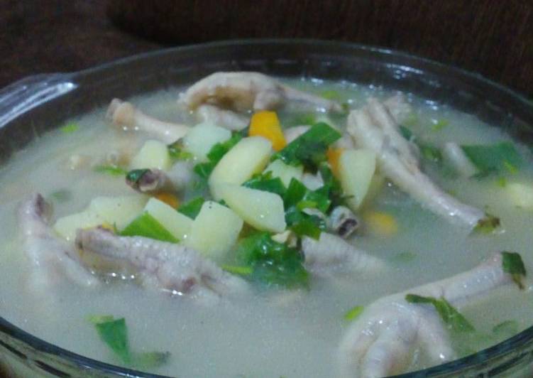 Sup ceker ayam