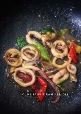 Cumi Saus Tiram Pemula