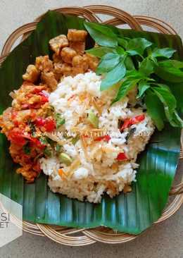 Nasi Liwet Kampung (Teri, Pete, Kemangi)