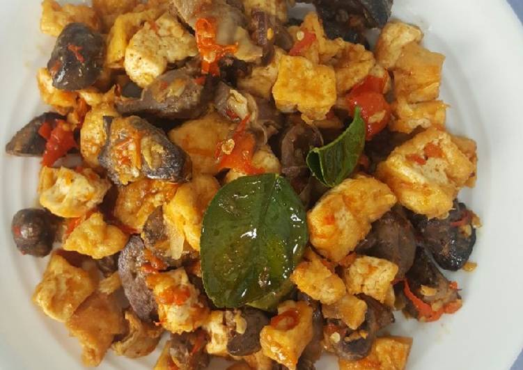 Sambal Goreng Ati Ampela Tahu Pedas Bulbul