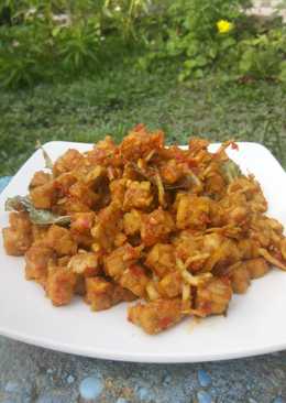 Orek sambel tempe teri