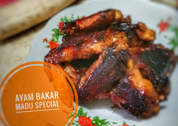 gambar untuk cara membuat Ayam bakar Madu special