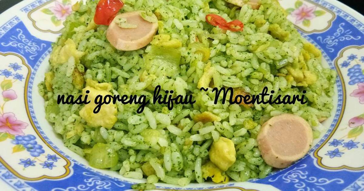 794 resep nasi goreng ijo  enak dan sederhana Cookpad