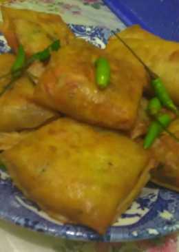 Martabak kulit lumpia isi tahu+sayuran ðŸ'