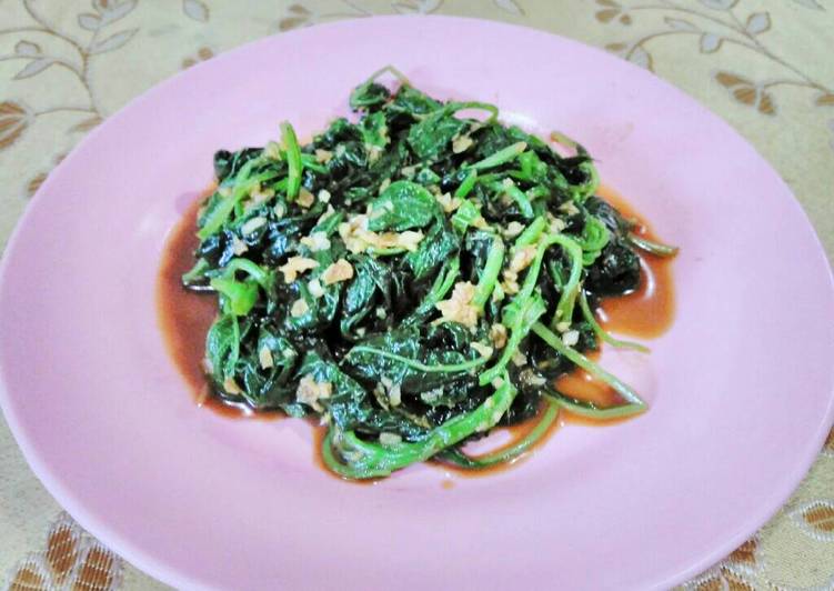 Resep Salad Bayam Korea ala Chika Kiriman dari Chika Pebri