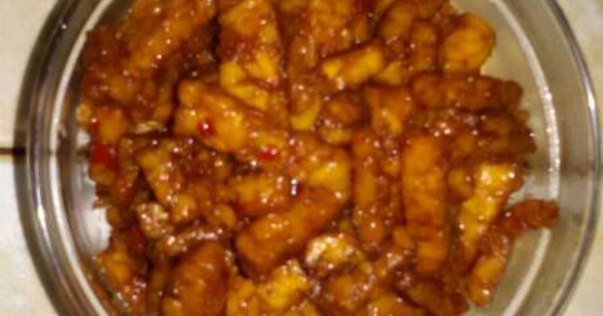 Kering tempe manis - 281 resep - Cookpad