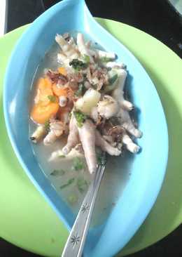 Sup Ceker Ayam dgn kayu manis
