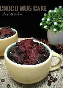 58. Choco Mug Cake ala ArKitchen (no mixer)