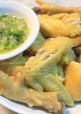 Ayam hainan/ayam kukus chienese
