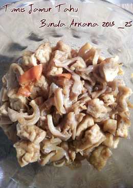Tumis Jamur ~ Tahu