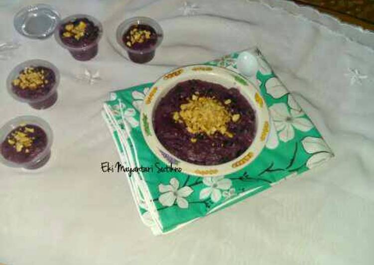 resep Bubur Oat Ubi Ungu #Indonesia Memasak