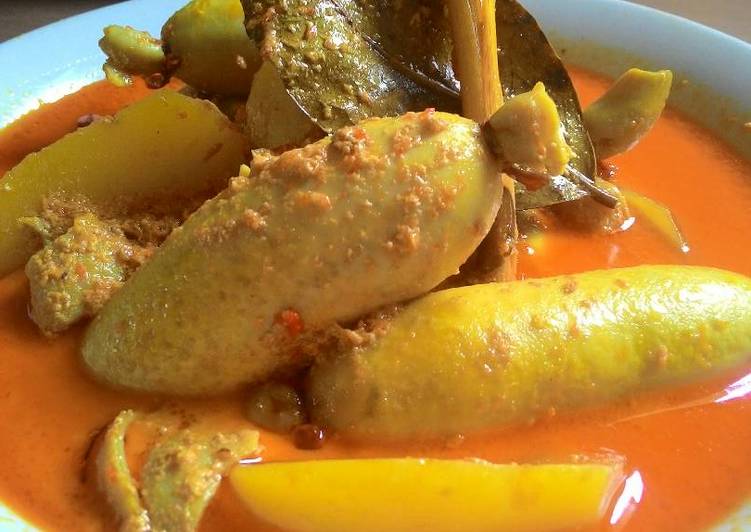 Resep Gulai usus tahu isi - Mashita