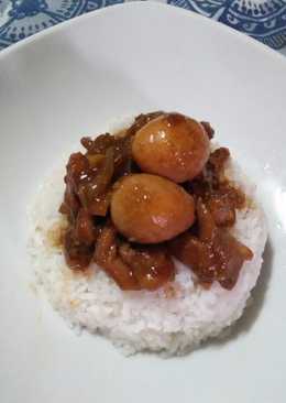 Chiken+Quail Eggs Teriyaki ala Hokben #BikinRamadanBerkesan