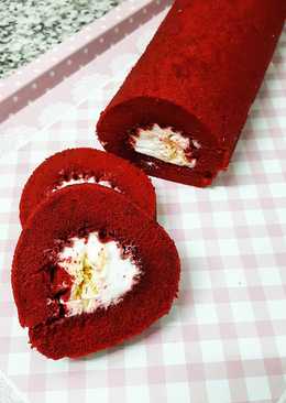 Bolu gulung red velvet