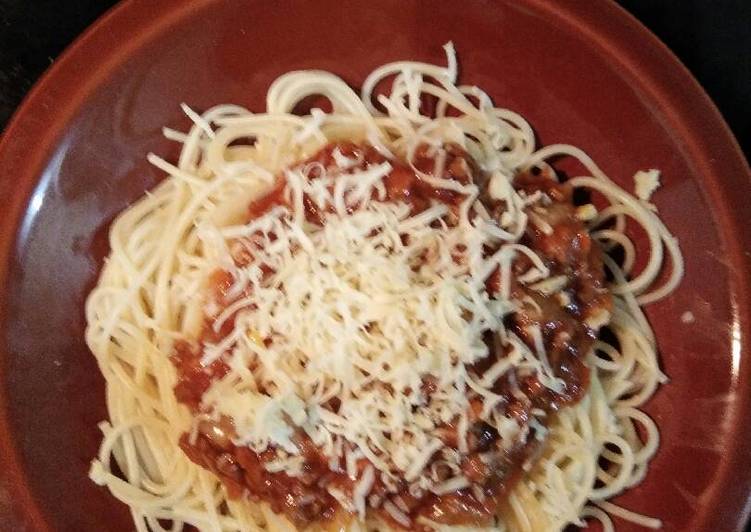 gambar untuk resep makanan Spaghetti Bolognese