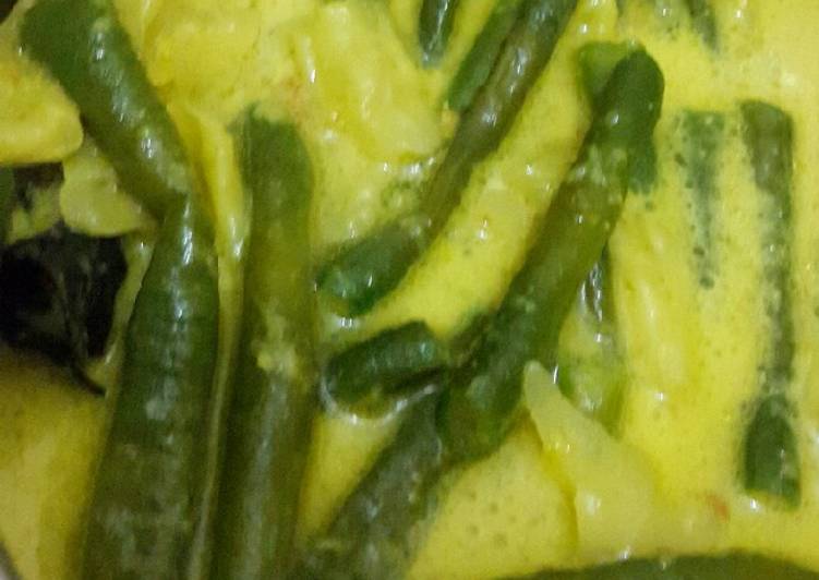 Gulai kacang panjang ala minang #BikinRamadanBerkesan #1