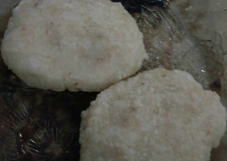 resep lengkap untuk Uli a.k.a tetel a.k.a ketan goreng