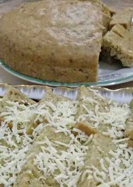 Cheesy Banana Cake (Bolu Pisang) No oven, No mixer