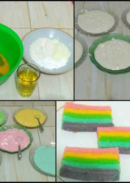Rainbow Riris Cake