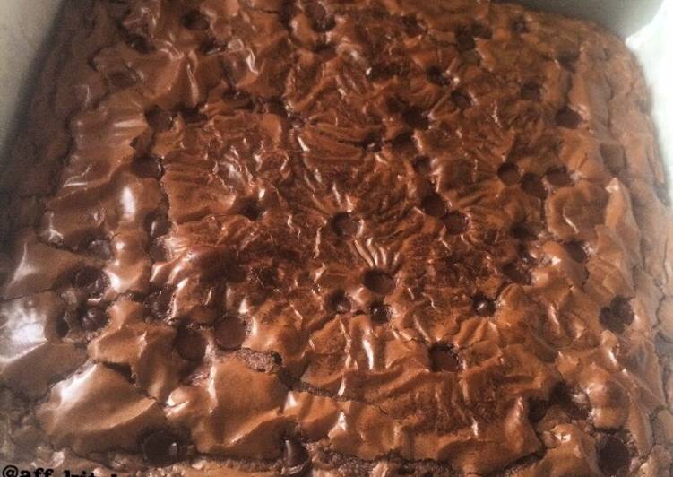 gambar untuk resep makanan Fudgy Brownies