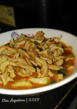 Usus Ayam Kuah Pedas