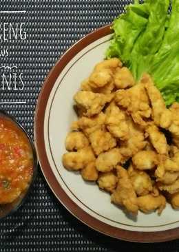 7. #Ayam Goreng Tepung Saus Asam Manis#