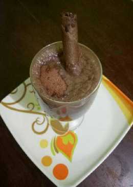 Milkshake banana coklat