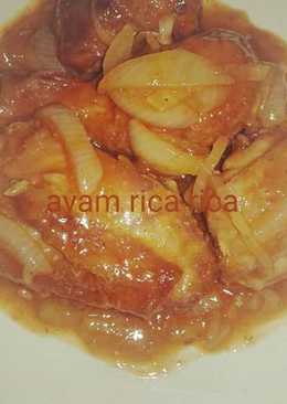 Ayam Rica Rica saus pedas asam manis