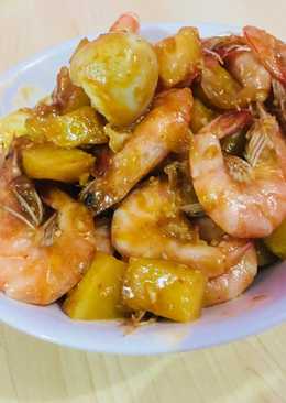 Udang bumbu rujak