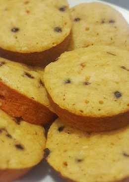 Muffin Banana No Mixer