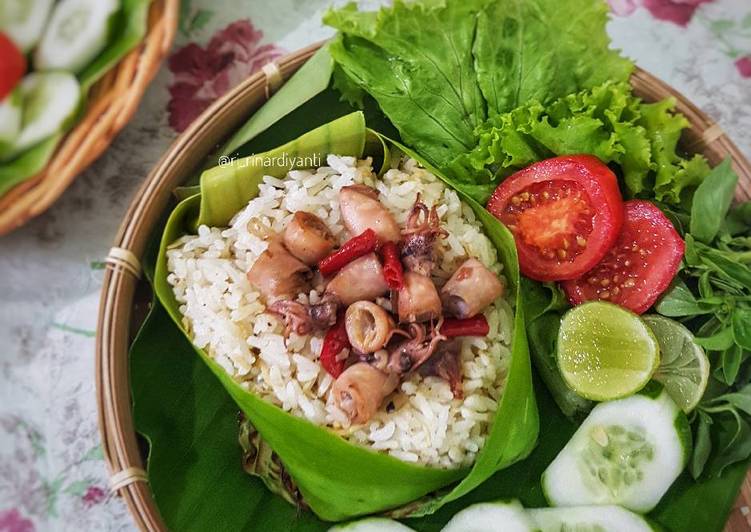  Resep  39 Nasi  Bakar Cumi  Asin  oleh Mommy Nadhifa Cookpad