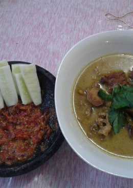 Kicik/terik daging sapi resep mertua