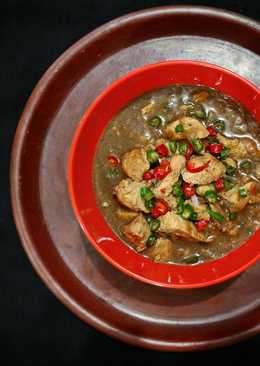 Ayam Lada Hitam (Chicken with Blackpepper Sauce)