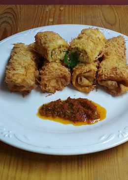 Risoles crispy isi sayuran (low carbo) menu diet