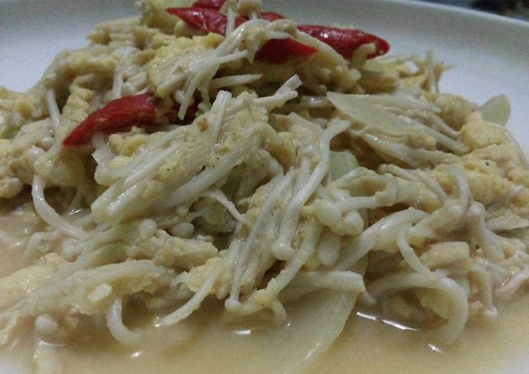 Enoki Siram Telur