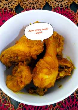 Ayam goreng bumbu ungkeb