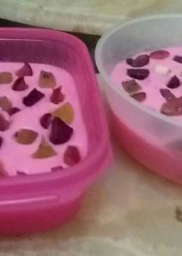 Puding yogurt buah