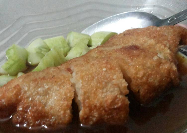 cara membuat Pempek Tuna (tanpa resep cuko)