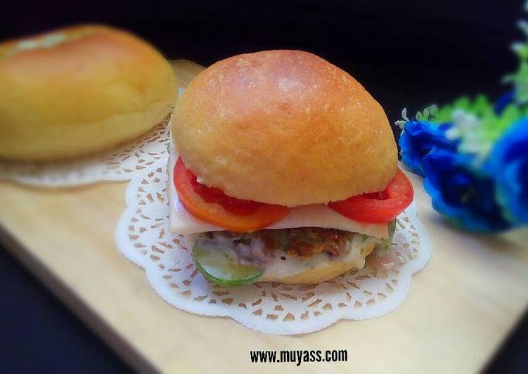 Resep Beef Patty Burger Karya Pawonkoe