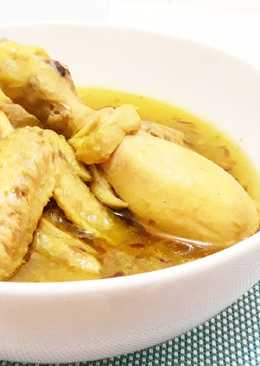 Opor Ayam Kuning Simpel