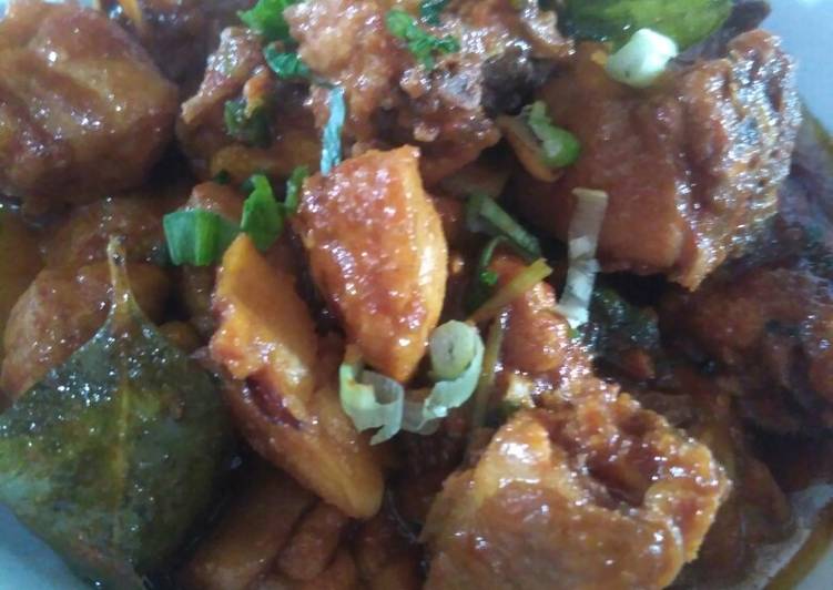 resep Ayam rica rica ala buntik