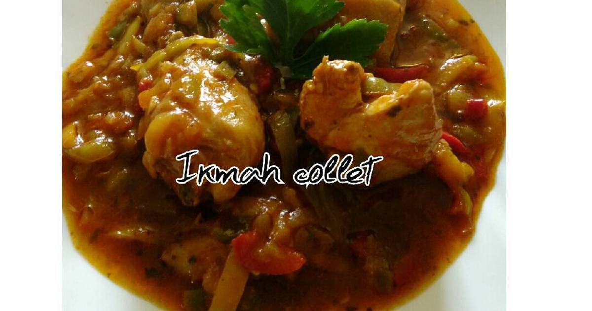 Resep Ayam paprika saos tomat 👍 ala Ikmah Collet