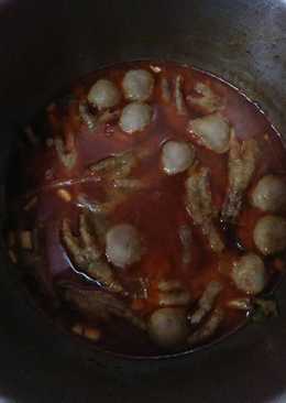 Ceker baso kuah endes