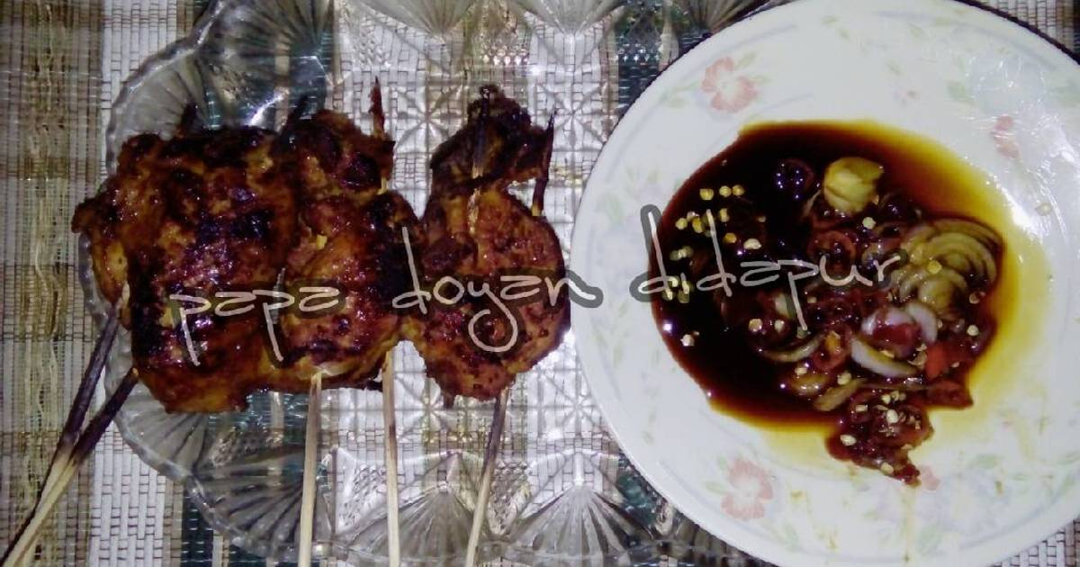 Resep Ayam bakar penyet sambel kecap ala Papa Doyan Didapur