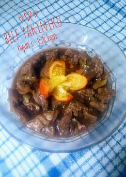 Beef Yakiniku Simple & Sederhana