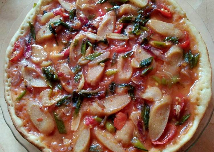 resep Pizza teflon ala kadar